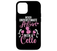 Orchestra Cellist Never Underestimate A Girl With A Cello Case for iPhone 12/12 Pro