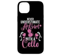 Orchestra Cellist Never Underestimate A Girl With A Cello Case for iPhone 14 Plus