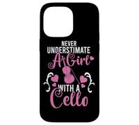 Orchestra Cellist Never Underestimate A Girl With A Cello Case for iPhone 14 Pro Max