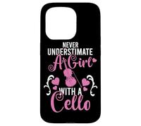 Orchestra Cellist Never Underestimate A Girl With A Cello Case for iPhone 15 Pro