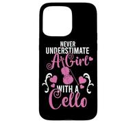 Orchestra Cellist Never Underestimate A Girl With A Cello Case for iPhone 15 Pro Max