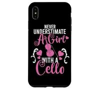 Orchestra Cellist Never Underestimate A Girl With A Cello Case for iPhone XS Max