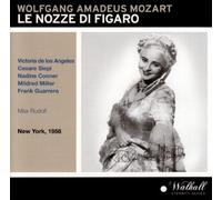 Orchestra & Chorus of the Metropolitan Opera, Siepi: Connor; Guarrera; de los Angeles; Miller; Corena; Warfield; de Paolis - Le Nozze di Figaro New York / Max Rudolf 7/4/1956