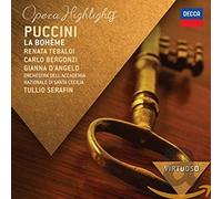 Orchestra dell'Accademia Nazionale di Santa Cecilia Tullio Serafin Carlo Bergonzi Renata Tebaldi - Puccini: La Bohème - Highlights (Virtuoso series)