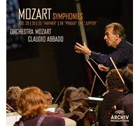 Orchestra Mozart Claudio Abbado - Mozart: Symphonies Nos. 29, K.201; 33, K.319; 35, K.385 "Haffner"; 38, K.504 "Prague"; 41, K.551 "Jupiter"