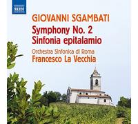 ORCHESTRA SINFONICA - SGAMBATI SYMPHONY NO 2 - CD - G4z