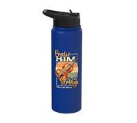 Orchestra Violin Player Praise Him with The Strings Violin Stainless Steel Insulated Water Bottle