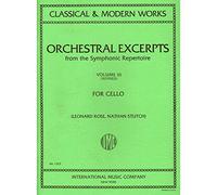 Orchestral Excerpts, Volume 3 - Cello - edited by Leonard Rose and Nathan Stutch