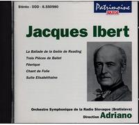 Orchestre Symphonique de la Radio Slovaque : La ballade de la Geole, Trois pièces de Ballet, Féerique, Chant de Folie, Suite Elisabéthaine