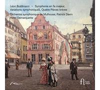 Orchestre symphonique de Mulhouse; Patrick Davin; Henri Demarquette - Boellmann: Symphonie en fa majeur, Variations symphoniques & Quatre pieces breves