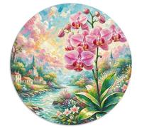 Orchid 1000 Piece Jigsaw Puzzle for Adults Flowers Colourful Jigsaws Challenge Games Great Gift 1000pcs (67.5x67.5cm)