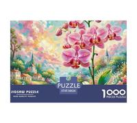 Orchid 1000 Piece Jigsaw Puzzle for Adults Sustainable Teens Great Gift38x26cm/1000pcs