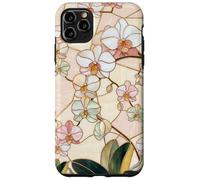 Orchid Art Nouveau Floral Aesthetic Botanical Boho Mood Iris Case for iPhone 11 Pro Max
