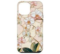 Orchid Art Nouveau Floral Aesthetic Botanical Boho Mood Iris Case for iPhone 12 Pro Max