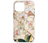 Orchid Art Nouveau Floral Aesthetic Botanical Boho Mood Iris Case for iPhone 16 Pro Max
