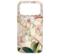 Orchid Art Nouveau Floral Aesthetic Botanical Boho Mood Iris Case for iPhone 17 Pro Max