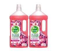 Orchid Floor Cleaner 950ml Pack of 2 - Multi Surface Liquid Floor Cleaning Solution with Floral Scent, Everyday Home Floor Cleaner for Tiles, Vinyl, Laminate & Sealed Floors