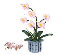 Orchid Flower Building Blocks Set, 1046PCS Botanical Collection Model for Home Decor, Plant Artificial Floral Bricks Kit, Ideas Gifts for Birthday and Anniversary for Girls Adults Him and Her(2238)
