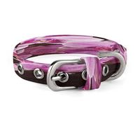Orchid Flower Dog Collar Classic Adjustable Pet Collar Soft and Fancy,Dog Collars Easy Clean and Comfortable for Small Medium Dogs Pet Supplies Accessories