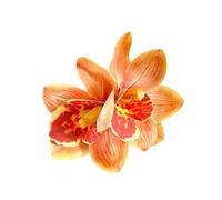 Orchid Hair Pin - Summer Seaside Style Decoration Artificial Flower Hair Clip Accessory Hawaiian Style Floral Design | Suitable for Holiday Hairstyle
