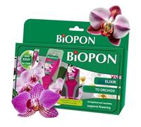 Orchid Houseplant Drip Feed Fertiliser - 5 x 40ml Liquid Food Feeders - Promotes Bright Blooms & Healthy Leaves - Easy-to-Use Orchid Nutrition