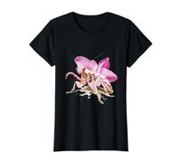 Orchid Mantis Beautiful Orchid Mantis Nature's Wonders Love Value Graphic T-Shirt, Women, Black, M