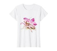 Orchid Mantis Beautiful Orchid Mantis Nature's Wonders Love Value Graphic T-Shirt, Women, White, L
