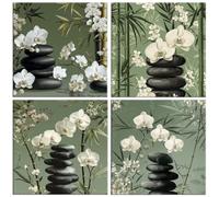 Orchid Pebbles Diamond Painting Kits for Beginners Adults 10x10in z-492