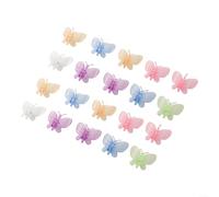 Orchid Stabilization Clips Lightweight Plant Fix Clips for Garden Use, for Supporting Flower Growth (20pcs)