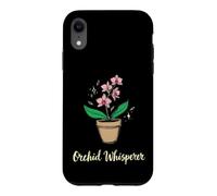 Orchid Whisperer Cute Plant Mom Gardening Botanist Case for iPhone XR