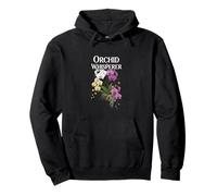 Orchid Whisperer Flower Grower Botanical Expert Pullover Hoodie