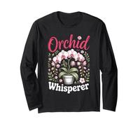Orchid Whisperer Orchid Orchids Houseplant Plant Long Sleeve T-Shirt