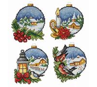 Orchidea Christmas Ornaments Plastic Canvas Kit