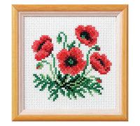 Orchidea Cross Stitch: Poppy