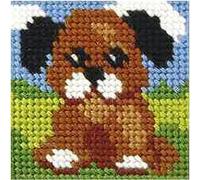 Orchidea EMB KIT PUPPY - Needlepoint Kit: My First Embroidery: Mini: Puppy Orchidea Multicolor