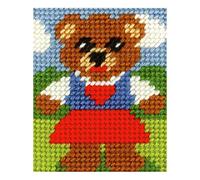Orchidea Girl Teddy Tapestry Kit