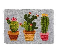 Orchidea Latch Hook Kit: Rug: Cactus, 74.5 x 50cm