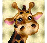 Orchidea Needlepoint Kit: My First Embroidery: Mini: Giraffe