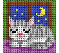 Orchidea Needlepoint Kit: My First Embroidery: Mini: Kitten