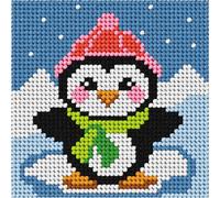 Orchidea Needlepoint Kit: My First Embroidery: Mini: Penguin