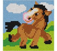 Orchidea Needlepoint Kit: My First Embroidery: Mini: Pony