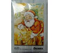 Orchidea Santa's Delivery Card Cross Stitch Kit