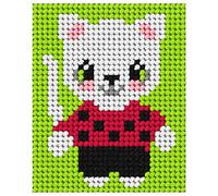 Orchidea Tapestry Kit: My First Cat, Multi, 17 x 20.5cm
