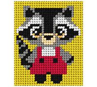 Orchidea Tapestry Kit: My First Racoon, Multi, 17 x 20.5cm