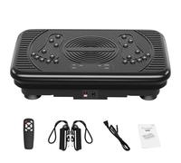Orchidleaf Vibration Exercise Plate - Full Body Fitness Platform for Home Gym, Lymphatic Drainage & Fat Burning Workout Machine, Weight Loss & Muscle Toning Equipment for Women & Men