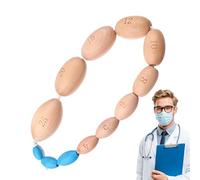 Orchidometer beads - assembly instructions for wooden scales, size index, hormonal development analyzer, comparative method for medical science | for children