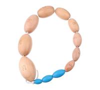 Orchidometer Beads - Wooden Endocrine Tool | Pediatric Measurement Beads with Size Grading for Testicular Volume, Educational Orchidometer for Pediatricians, Clinics, Home