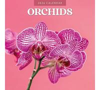Orchids - 2026 Square Wall Calendar - by Red Robin Publishing