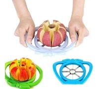 ORCHIDS Apple Slicer - Professional Apple Cutter - Stainless Steel Apple Corer - Super Sharp Apple Slicer and Corer - Apple Tool with 8 Sharp Blades