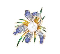 Orchids Brooch Fashion Clothing Accessory Evening Party Pin Trendy Women Pin For Women Who Appreciate Styles And Graces Social Event Brooch